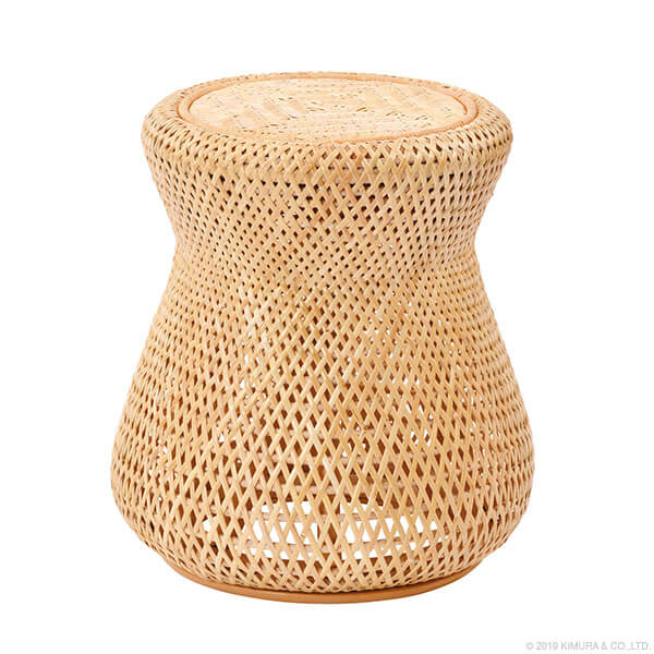 ラタン スツール 1人掛け | スツール 腰掛け 玄関 チェア 椅子