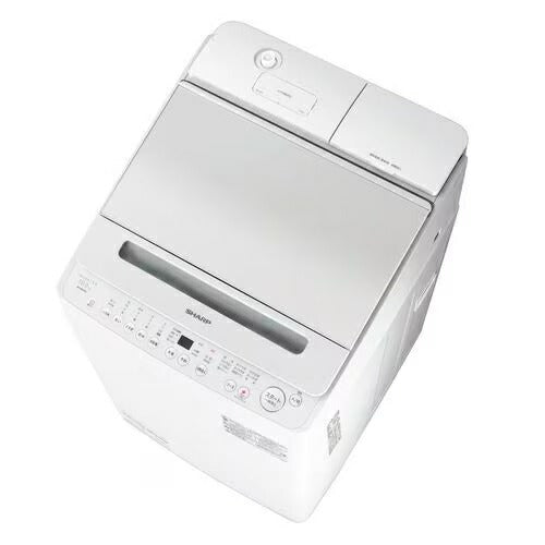 全国設置無料 シャープ 洗濯機 ES-SW10J | SHARP インバーター全自動 縦型洗濯機 10kg シルバー系 ESSW10JS