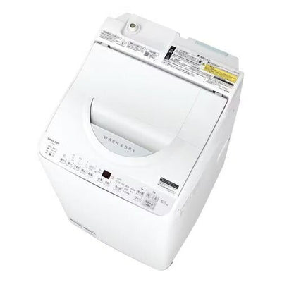 全国設置無料 シャープ 洗濯機 ES-TX6H | ESTX6H SHARP 洗濯乾燥機 6.5kg ホワイト系