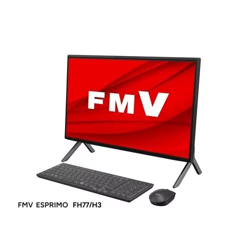 富士通 デスクトップパソコン FMVF77H3 | FMVF77H3B デスクトップパソコン FMV ESPRIMO FH Series ブラック