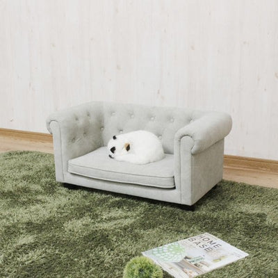 ペットソファー | ペットソファー 犬 猫 ペットベッド ペット用家具 ペットソファ ペット家具 撥水加工 ねこ いぬ 傷に強い ソファー かわいい 可愛い 高級感 おしゃれ シンプル 撥水 お手入れ簡単 丈夫 チェスターフィールドソファー風 モダン ゴージャス 映え 丈夫