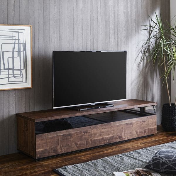 ヴィンテージ感漂うブルックリンスタイルのテレビボード TVボード テレビボード テレビ台 TV台 完成品 国産 テレビ置き ブルックリン ヴィンテージ リビング 木製 テレビラック ロータイプ 木目調 リビングボード AVラック 大型 収納家具 低い AVボード おしゃれ