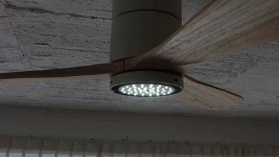 シーリングファン LEDライト付 | シーリングファン シーリング ファン 電球 ライト 電気 照明 昼光色 替え電球 キッチン リビング 部屋 新生活 模様替え おしゃれ かわいい シンプ