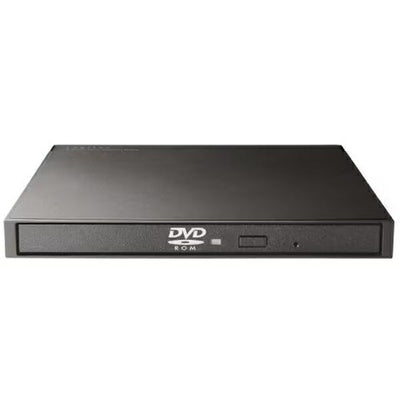 ロジテック ポータブルDVDドライブ LDV-PWA8U3CN | LOGITEC 外付け DVDドライブ CD DVD 対応 USB 3.2 Gen1 ケーブル2本Type-C Type-A 読込専用 ACアダプタ付 軽量 コンパクト ブラック LDV-PWA8U3CNBK