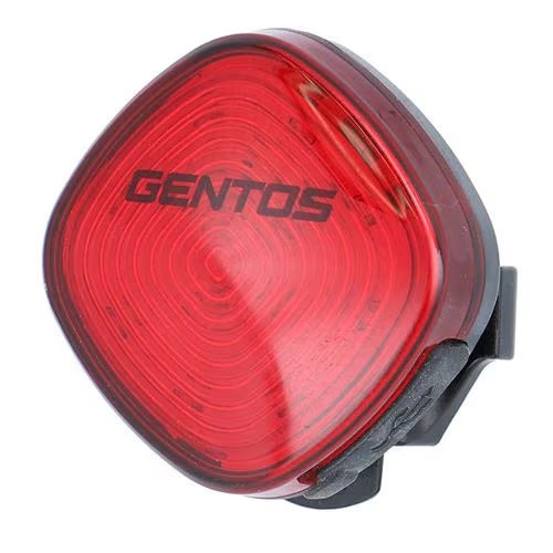 ジェントス 充電式LEDリアライト RL-20R | GENTOS RL20R 充電式LEDリアライト BLシリーズ 自転車用ヘルメットにも装着可能