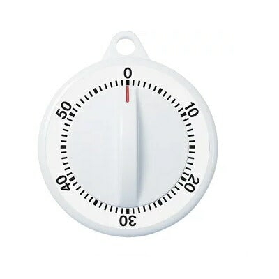 ドリテック キッチンタイマー T-332 | dretec ダイヤルタイマー60分計 T-332WT ホワイト