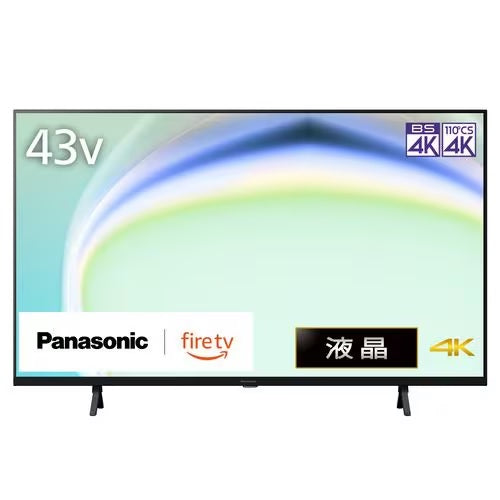 パナソニック 液晶テレビ TV-43W80A | Panasonic 43V型 4K液晶テレビ YouTube対応 VIERA