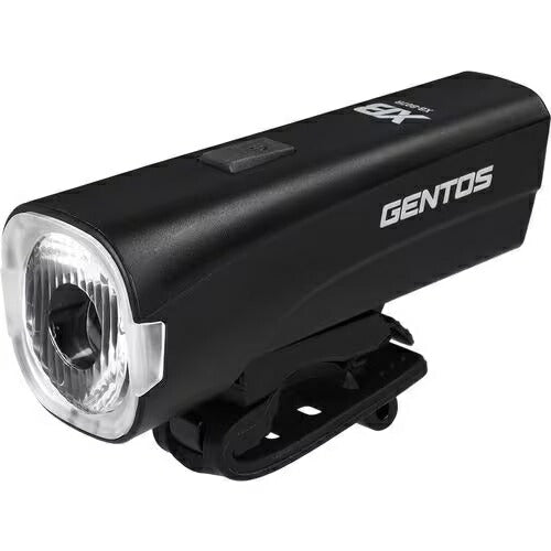 ジェントス 充電式LEDバイクライト XB-B07R | GENTOS XBB07R 充電式 LEDバイクライト XBシリーズ 対向車・歩行者が眩しくない USB Type-C充電