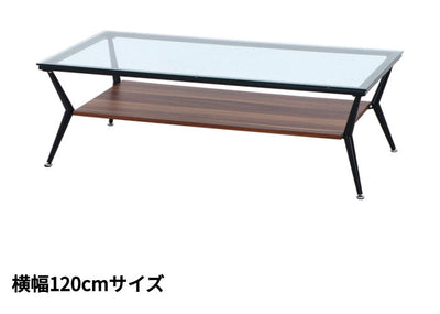 ガラスリビングテーブル リビングテーブル ガラステーブル センターテーブル スクエアーテーブル ローテーブル クレア テーブル おしゃれ ウォールナット 木目 おしゃれ 強化ガラス