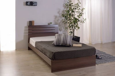 ベッドフレーム シングル 単品 フレームのみ すのこ 木製 シングルベッド すのこベッド 北欧 モダン シンプル おしゃれ コンセント付き