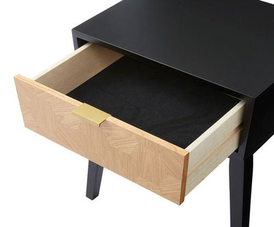 ナイトテーブル サイドテーブル ベッドサイド ミニテーブル 木製 北欧 収納 おしゃれ コンパクト ナチュラル ホワイト ブラック