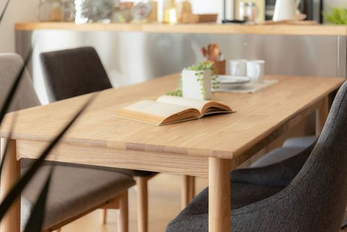 ダイニングテーブル テーブル 食卓 ダイニング 木製 北欧 アッシュ材 天然木 レトロ おしゃれ カフェ ナチュラル 木目 シンプル