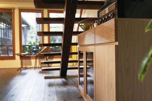 サイドボード 幅１２０ｃｍ 棚 リビング おしゃれ カフェ シンプル ナチュラル 天然木 アッシュ材