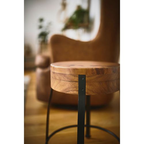 ウッドスツール スツール サイドテーブル おしゃれテーブル ソファ横 小さいテーブル  天然木 ナチュラル ホテル カフェ リゾート