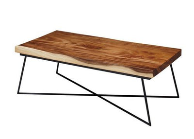 コーヒーテーブル センターテーブル テーブル ローテーブル センターテーブル ローデスク リビングテーブル おしゃれ シンプル かわいい 木製 天然木 モンキーポッド アイアン