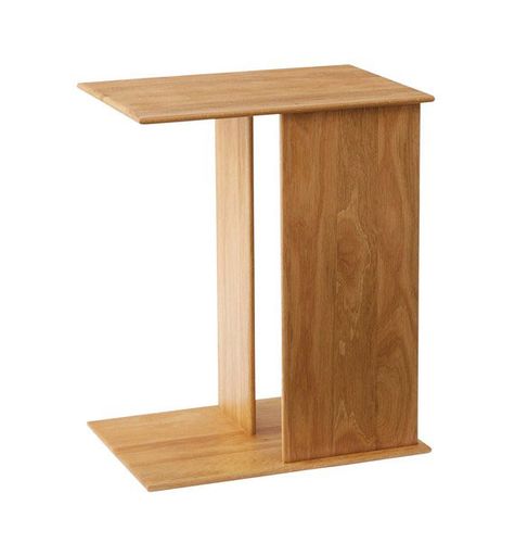 サイドテーブル サイドテーブル おしゃれテーブル ソファ横 小さいテーブル 天然木 オーク ナチュラル ベッドサイド シンプル