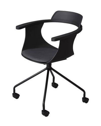 デスクチェア 事務椅子 いす オフィスチェア オフィス 作業 シンプル デザイナーズ おしゃれ ヨーロピアン スタイリッシュ ホワイト ブラック