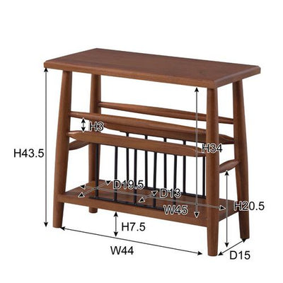 サイドテーブル サイドテーブル おしゃれテーブル ソファサイド ソファ横 小さいテーブル ベッドサイド ベッド横 レトロ アンティーク ブラウン