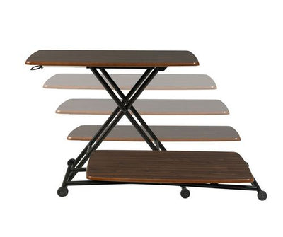 昇降テーブル 折り畳みテーブル テーブル おしゃれ かわいい シンプル モダン ナチュラル 高さ調整 作業台 作業デスク 作業テーブル