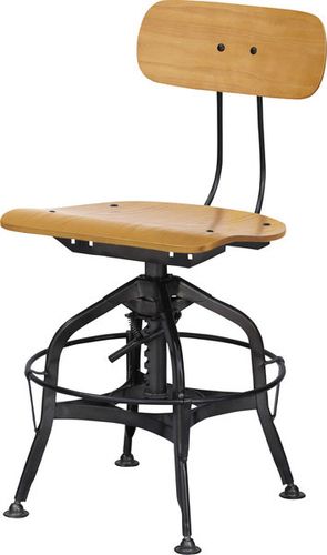 チェア イス チェアー 椅子 おしゃれ カフェ カウンターチェア 背板調整 レトロ インダストリアル ブルックリン