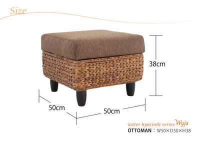 オットマン ソファ ソファー アームチェア 椅子 いす チェア シンプル ソファチェア クッション付き 足載せ台