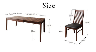 ダイニング5点セット エクステンションテーブル＋チェア4脚 ダイニングテーブル 食卓リビング木製テーブル 食卓テーブル リビングダイニングダイニングチェア