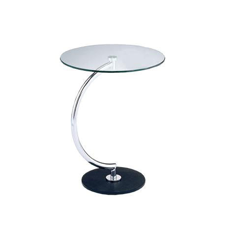 サイドテーブル クリアガラス  テーブル サイドテーブル ガラス 丸 北欧 モダン おしゃれ シンプル かわいい ナチュラル ソファテーブル ベッドサイドテーブル スリム 人気 おすすめ