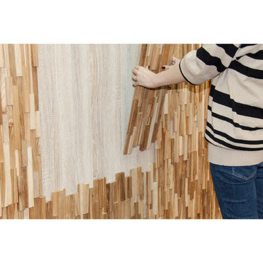 ウォールパネル 単品 ウォールパネル パネル 壁 木製 天然木 壁紙 DIY 木目 ウッド パネル 壁 ウッドタイル ウッドパネル チーク おしゃれ 新居 模様替え 人気 リビング 寝室 カントリー インテリア リフォーム