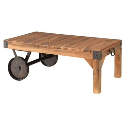 天然木 トロリーテーブル センターテーブル テーブル tabLe ローテーブル センターテーブル コーヒーテーブル リビングテーブル カフェテーブル リビング おしゃれ シンプル デザイナーズ
