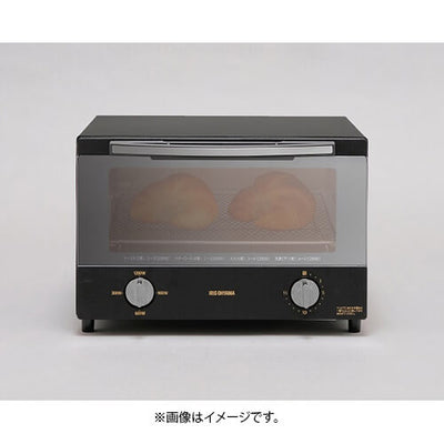 アイリスオーヤマ IRISOHYAMA スチームオーブントースター 4枚焼き KSOT-012B KSOT012B 家電 調理 トースター オーブントースター ブラック