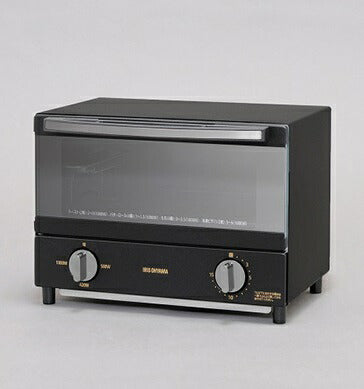 アイリスオーヤマ IRISOHYAMA スチームオーブントースター 2枚焼き KSOT-011B KSOT011B 家電 調理 トースター オーブントースター ブラック