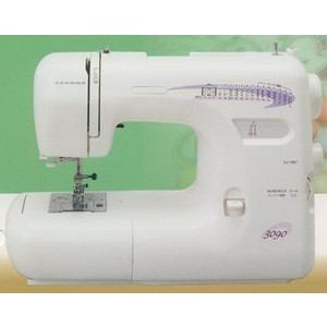 ジャノメ 電動ミシン M3090 ミシン 裁縫 縫い物 簡単 足元操作