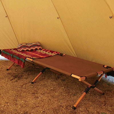 送料無料 コット キャンプ アウトドア キャンプコット アウトドアベッド ベンチ ワイド 長椅子 ウッドコット 屋外 耐荷重150kg 木製 ウッド 折り畳み ベッド 防災用 丈夫 ケース付き レジャー ソロキャンプ