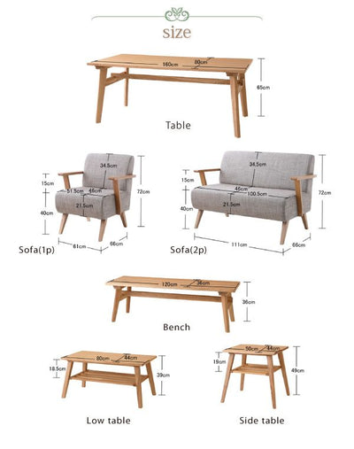 ダイニング3点セットAタイプ テーブル+ベンチ2脚 ダイニングテーブルセット 4人掛け 4人 天然木 木製 160 北欧 おしゃれ ダイニング 大きい 机 食卓テーブル ゆったり 木製テーブル ウッドテーブル 長方形