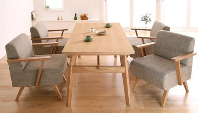 ダイニング5点セット テーブル+チェア4脚 ダイニングテーブルセット 4人掛け 4人 天然木 木製 160 北欧 おしゃれ ダイニング 大きい 机 食卓テーブル ゆったり 木製テーブル 長方形